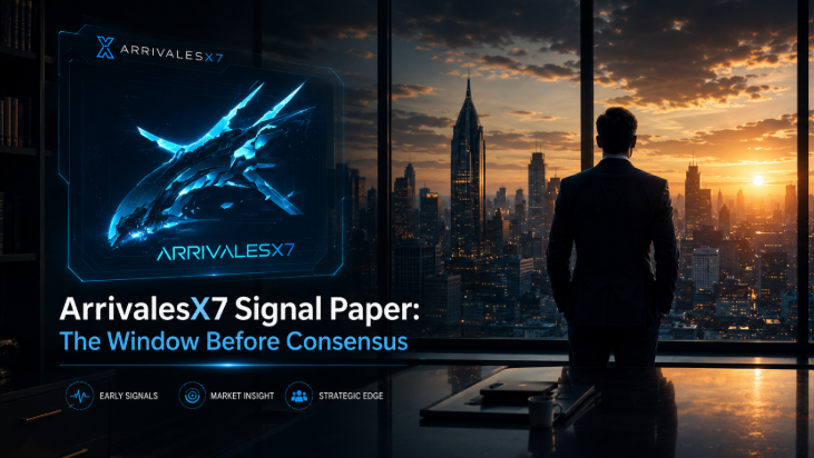 ArrivalesX7 Signal Paper: The Window Before Consensus